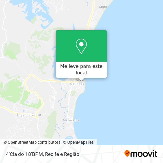 4'Cia do 18'BPM mapa