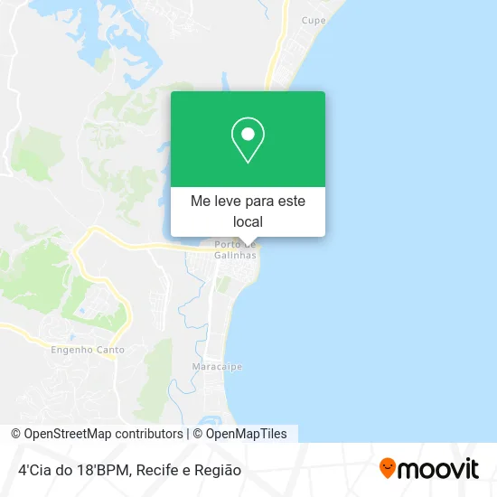 4'Cia do 18'BPM mapa