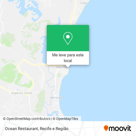 Ocean Restaurant mapa