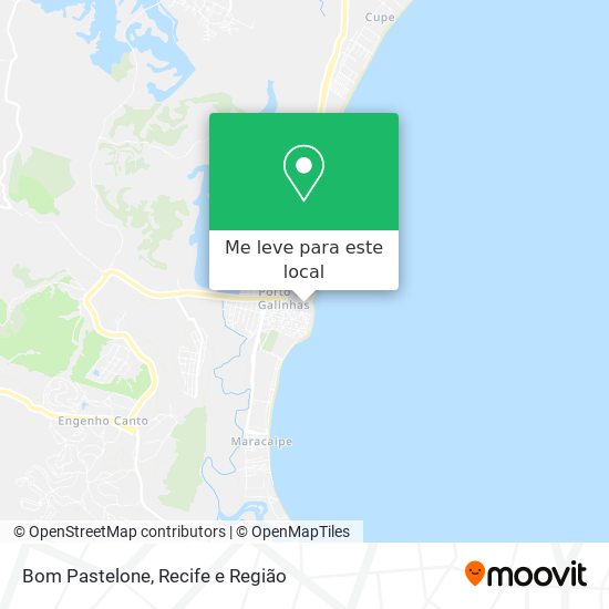 Bom Pastelone mapa
