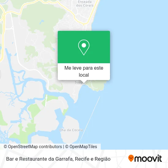 Bar e Restaurante da Garrafa mapa