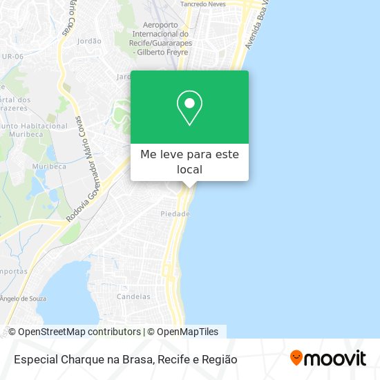Especial Charque na Brasa mapa