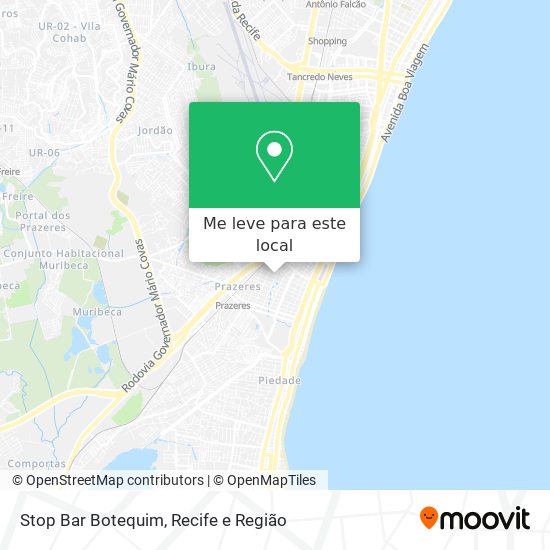 Stop Bar Botequim mapa