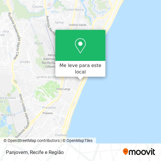 Panjovem mapa