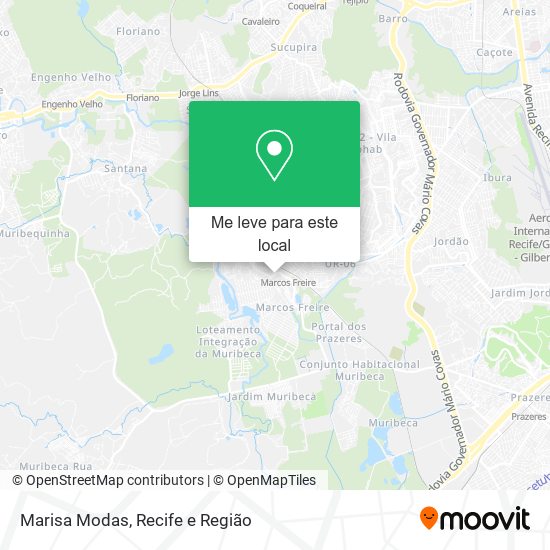 Marisa Modas mapa