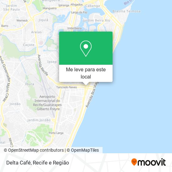 Delta Café mapa