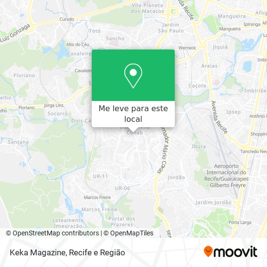 Keka Magazine mapa