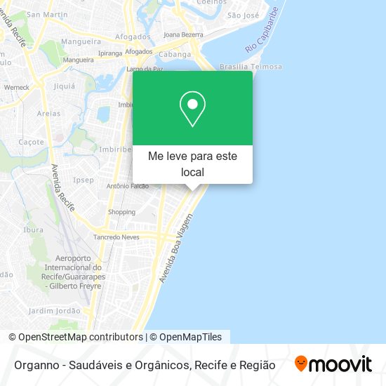 Organno - Saudáveis e Orgânicos mapa