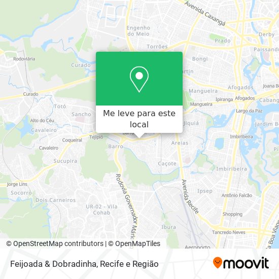 Feijoada & Dobradinha mapa
