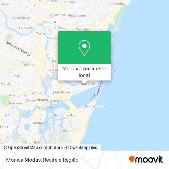 Monica Modas mapa