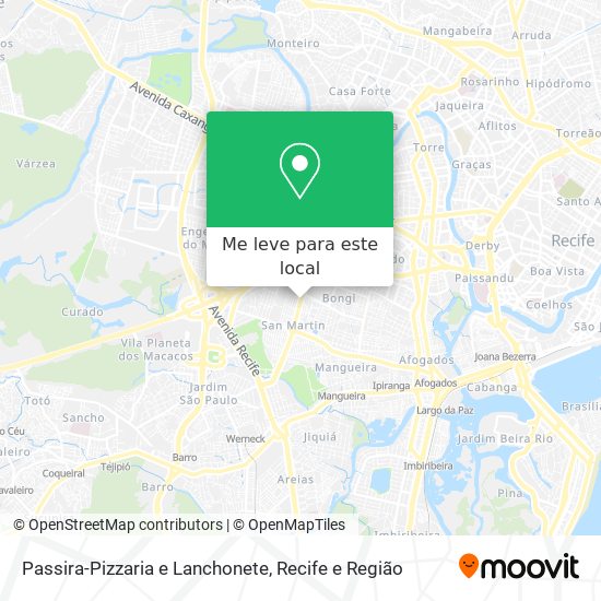 Passira-Pizzaria e Lanchonete mapa