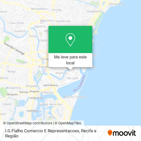 I.G.Fialho Comercio E Representacoes mapa