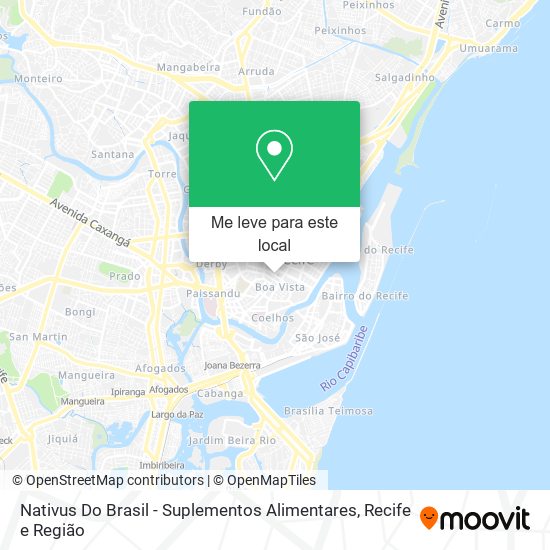 Nativus Do Brasil - Suplementos Alimentares mapa