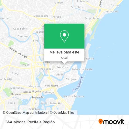 C&A Modas mapa