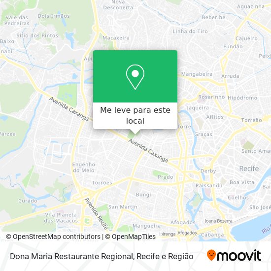 Dona Maria Restaurante Regional mapa