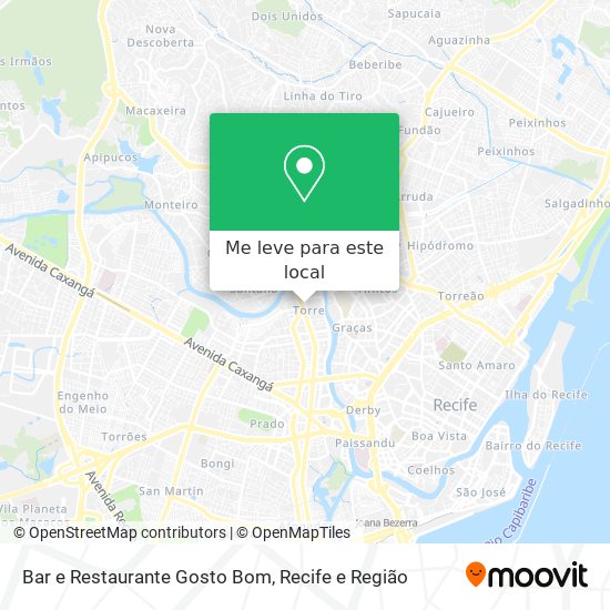 Bar e Restaurante Gosto Bom mapa