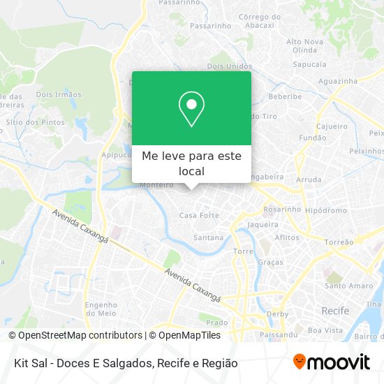 Kit Sal - Doces E Salgados mapa
