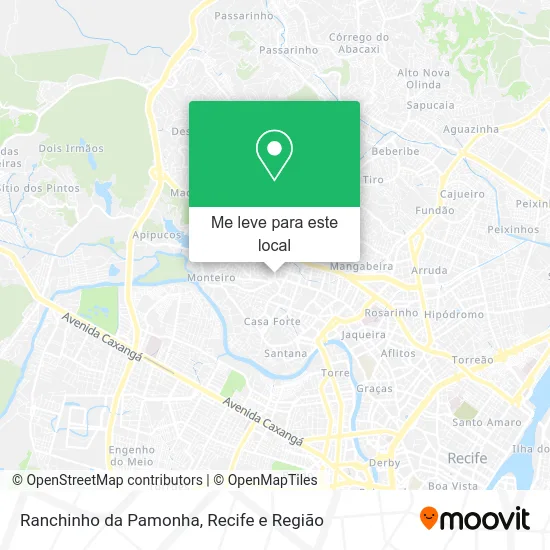 Ranchinho da Pamonha mapa