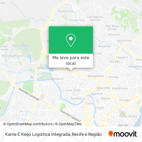 Karne E Keijo Logística Integrada mapa