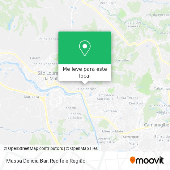 Massa Delicia Bar mapa