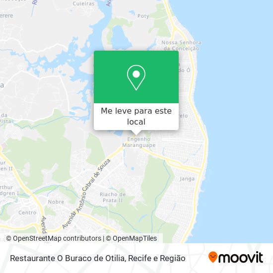 Restaurante O Buraco de Otilia mapa