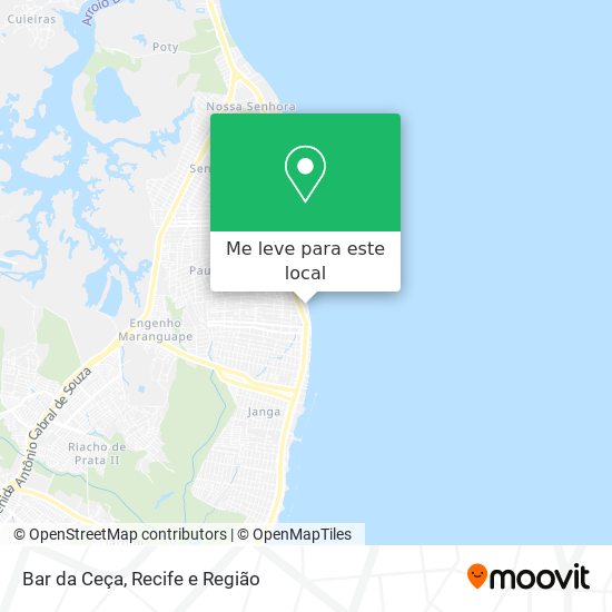 Bar da Ceça mapa