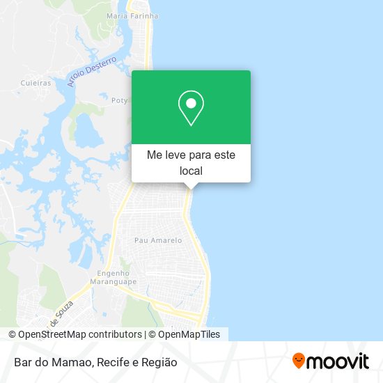 Bar do Mamao mapa