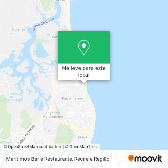 Marítimos Bar e Restaurante mapa