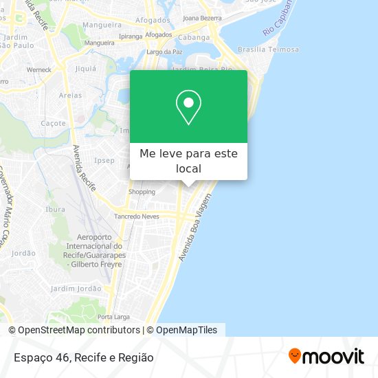 Espaço 46 mapa