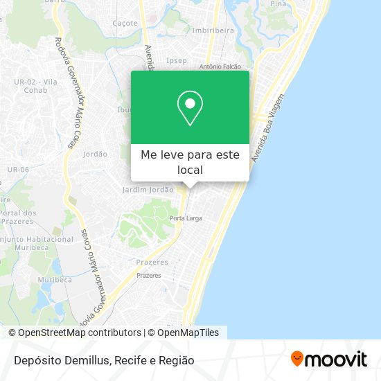 Depósito Demillus mapa