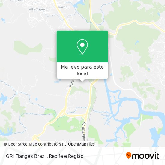 GRI Flanges Brazil mapa