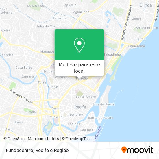 Fundacentro mapa