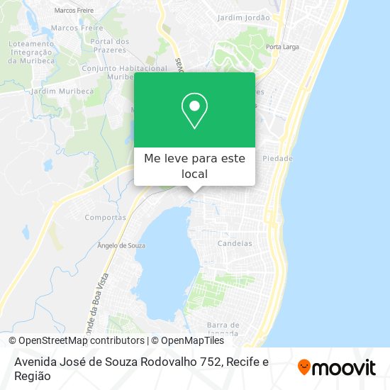 Avenida José de Souza Rodovalho 752 mapa