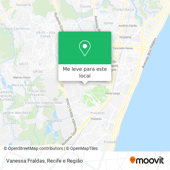 Vanessa Fraldas mapa