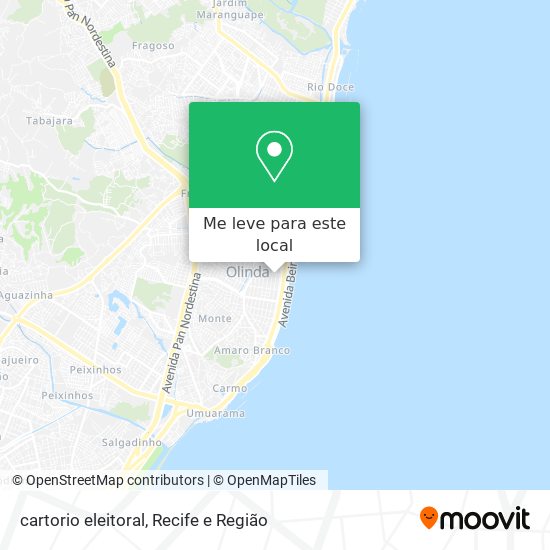 cartorio eleitoral mapa