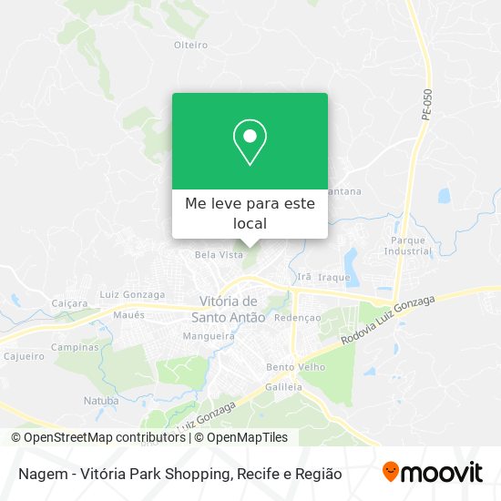 Nagem - Vitória Park Shopping mapa