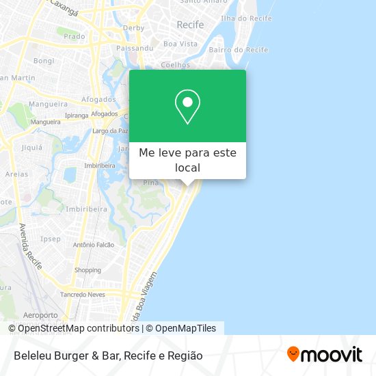 Beleleu Burger & Bar mapa