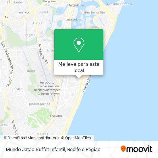 Mundo Jatão Buffet Infantil mapa