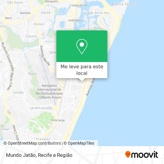 Mundo Jatão mapa