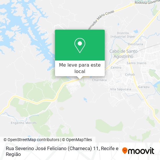 Rua Severino José Feliciano (Charneca) 11 mapa