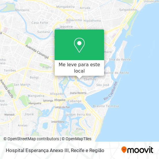 Hospital Esperança Anexo III mapa