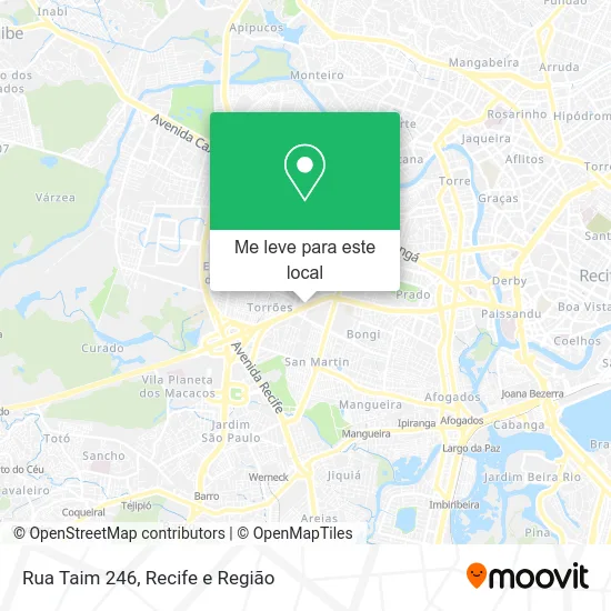 Rua Taim 246 mapa