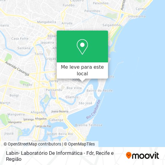 Labin- Laboratório De Informática - Fdr mapa