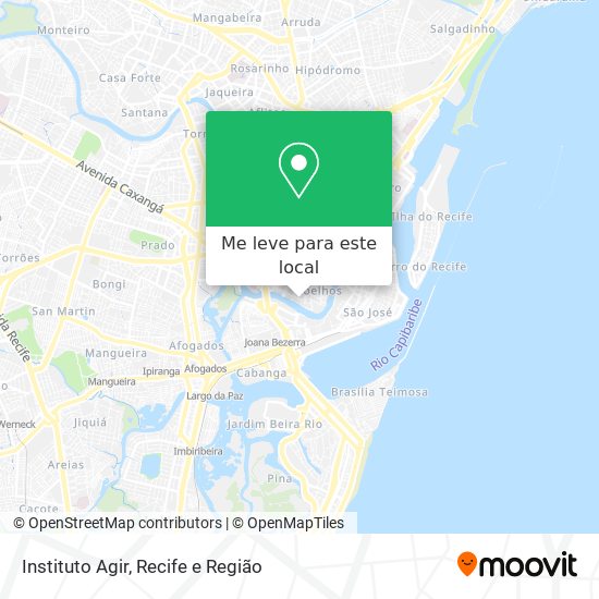 Instituto Agir mapa