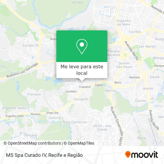 MS Spa Curado IV mapa