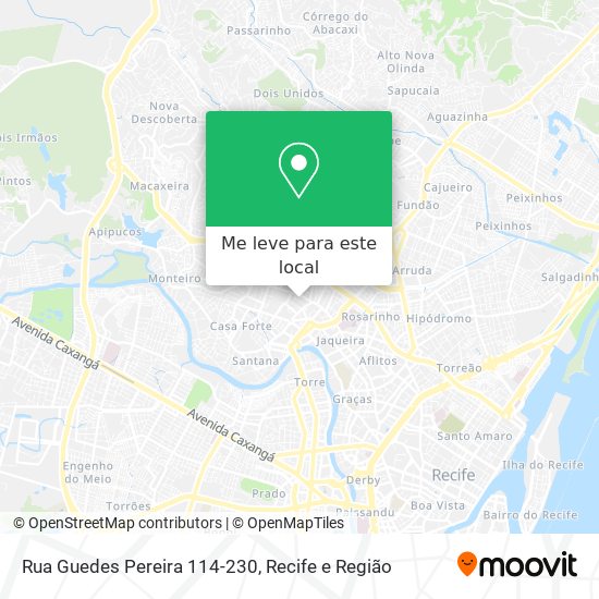 Rua Guedes Pereira 114-230 mapa