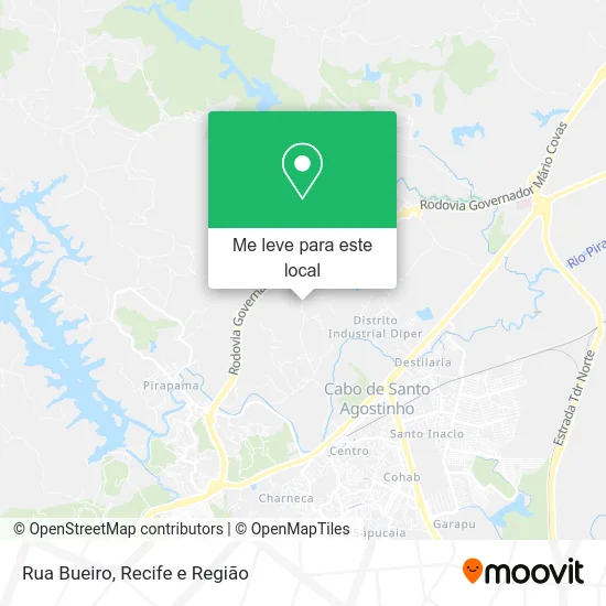 Rua Bueiro mapa