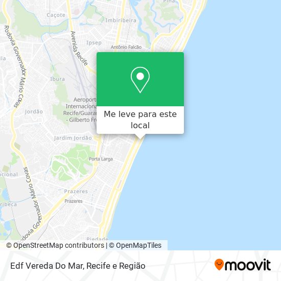 Edf Vereda Do Mar mapa