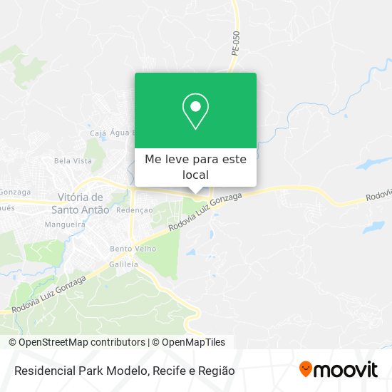 Residencial Park Modelo mapa