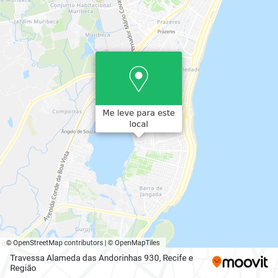Travessa Alameda das Andorinhas 930 mapa